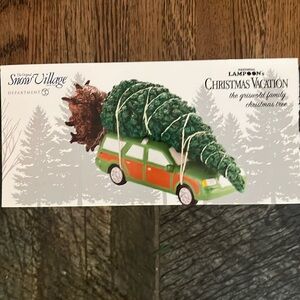 Department 56 Christmas Vacation the Griswald family Christmas tree